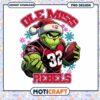 Ole Miss Rebels Grinch Football PNG Instant Download Art