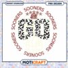 Oklahoma Sooners Leopard Print PNG Design Downloadable Art