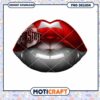 Ohio State Themed Lip Art PNG Instant Download Design
