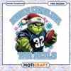 North Carolina Tar Heels Grinch PNG Design Download