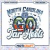 North Carolina Go Tar Heels PNG Digital Download Graphic