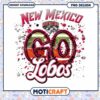 New Mexico Lobos Vintage PNG Design Instant Download