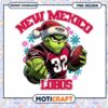 New Mexico Lobos Grinch Football PNG Download Design