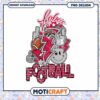New Mexico Lobos Football PNG Digital Download Design