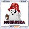 Nebraska Ghost Football PNG Digital Download Design