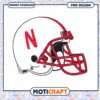 Nebraska Football Helmet PNG Graphic Instant Download