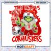 Nebraska Cornhuskers Funny Christmas PNG Design Download