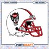 NC State Football Helmet PNG Instant Download Design