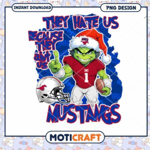 Mustang Football PNG Graphic for Instant Download Design