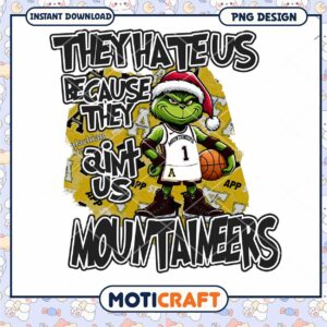 Mountaineers PNG Design They Hate Us Instant Download