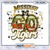 Missouri Tigers Go Team Spirit PNG Instant Download Design