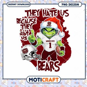 Missouri State Bears PNG Design for Holiday Fans