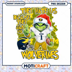 Michigan Wolverines PNG Design for Fans and Gifts