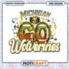 Michigan Wolverines Go Team Spirit PNG Design Download