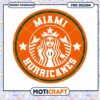 Miami Hurricanes PNG Design Instant Download Graphic Art