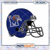 Memphis Tigers Football Helmet PNG Design Downloadable Art
