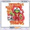Maryland Terrapins Grinch Football PNG Design Download