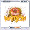 Maryland Terrapins Nation PNG Design Instant Download