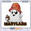 Maryland Terrapins Ghost Football PNG Art Download
