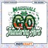Marshall Go Thundering Herd PNG Downloadable Design