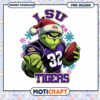 LSU Tigers Holiday Grinch PNG Football Design Download