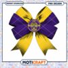 LSU Tigers Bow PNG Instant Download Design for Crafts