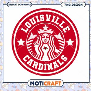 Louisville Cardinals PNG Design Instant Download Artwork