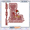 Louisville Cardinals Glitter PNG Digital Download Art