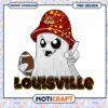 Louisville Cardinals Ghost PNG Design Instant Download