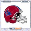 Louisiana Tech Bulldogs Football Helmet PNG Design Download