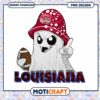 Louisiana Ghost Character PNG Football Design Download