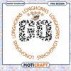Longhorns Leopard Print Go PNG Design Instant Download