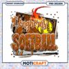 Longhorns Softball PNG Design for Instant Download