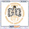 Leopard Print Go Volunteers PNG Design for Download
