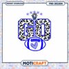 Leopard Print Go Football PNG Design Instant Download