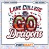 Lane College Go Dragons PNG Design Instant Download