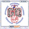 Kansas Jayhawks Basketball Go PNG Digital Download Design