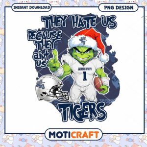 Jackson State Tigers Football PNG Design Download Art