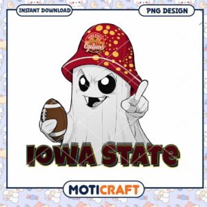 Iowa State Ghost PNG Design for Fans and Collectors