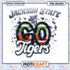Jackson State Go Tigers PNG Design Instant Download