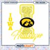 Iowa Hawkeyes Glitter PNG Design for Instant Download