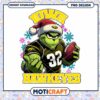 Iowa Hawkeyes Grinch Football PNG Instant Download Design