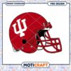 Indiana University Football Helmet PNG Design Download