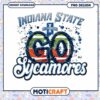 Indiana State Sycamores Go PNG Design Instant Download
