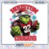 Houston Cougars Grinch Football PNG Instant Download Art