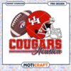 Houston Cougars Football PNG Design Instant Download