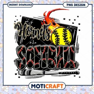 Hornets Softball PNG Design for Downloadable Use