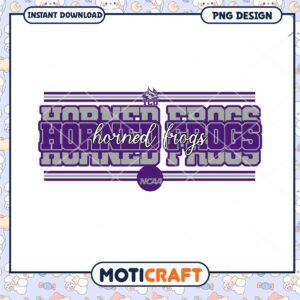 Horned Frogs TCU PNG Instant Download NCAA Design