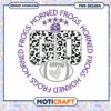 Horned Frogs Go Football PNG Design for Instant Download