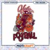 Hokies Football PNG Design for Instant Download Art